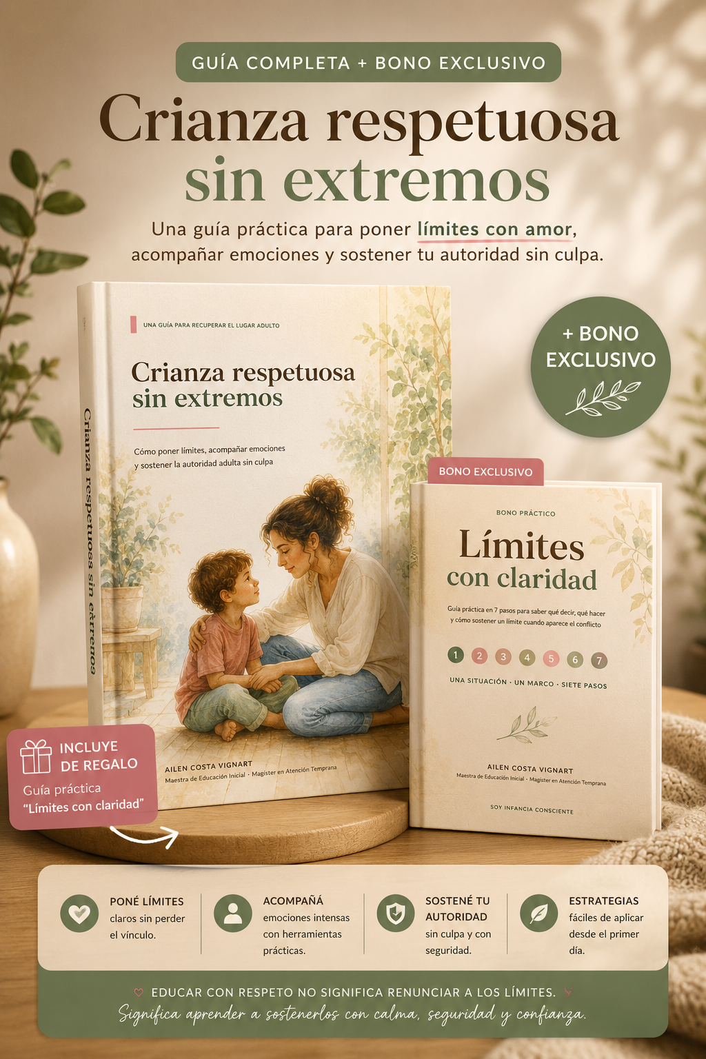 Crianza respetuosa sin extremos